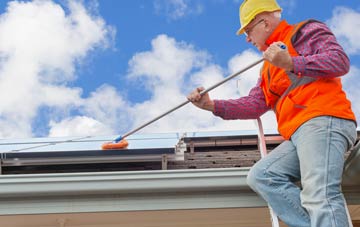 New Lane soft wash roof cleaning